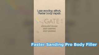 Lightweight Fluid Polyester Putty